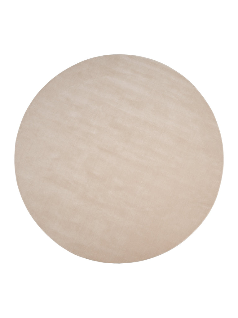 Halo Cloud Beige loom-knotted rug – round shape | Linie Design at Bois Blanc Home, Limassol, Cyprus