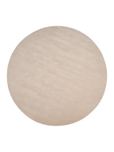 Laden Sie das Bild in den Galerie-Viewer, Halo Cloud Beige loom-knotted rug – round shape | Linie Design at Bois Blanc Home, Limassol, Cyprus