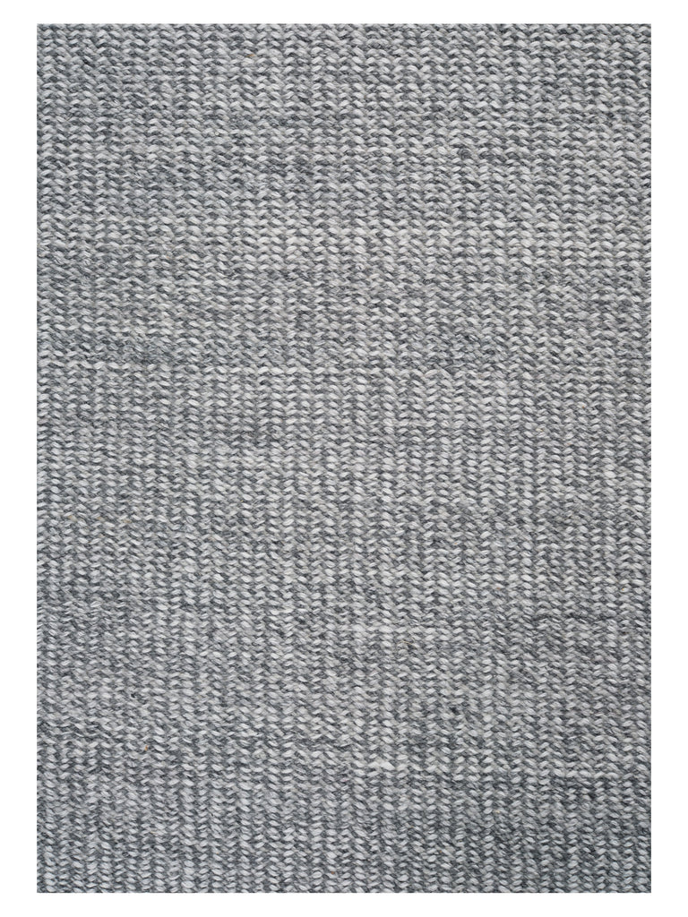 Ash Melange Grey hand-woven rug – close-up of the texture | Linie Design at Bois Blanc Home, Limassol, Cyprus