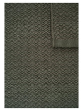 Carica l'immagine nel visualizzatore di Gallery, Helix Haven Green hand-woven rug – close-up of the texture | Linie Design at Bois Blanc Home, Limassol, Cyprus