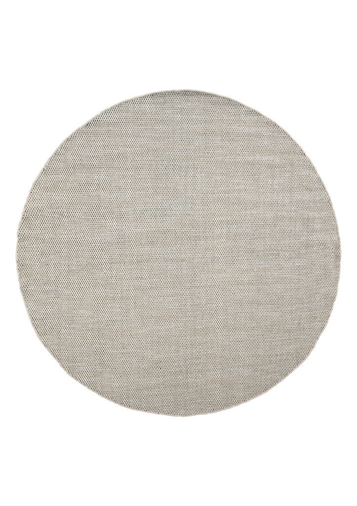 Adonic Mist Taupe hand-woven rug – round shape | Linie Design at Bois Blanc Home, Limassol, Cyprus
