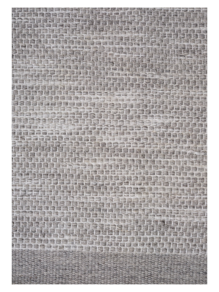 Adonic Mist Steel hand-woven rug – close-up of the texture | Linie Design at Bois Blanc Home, Limassol, Cyprus