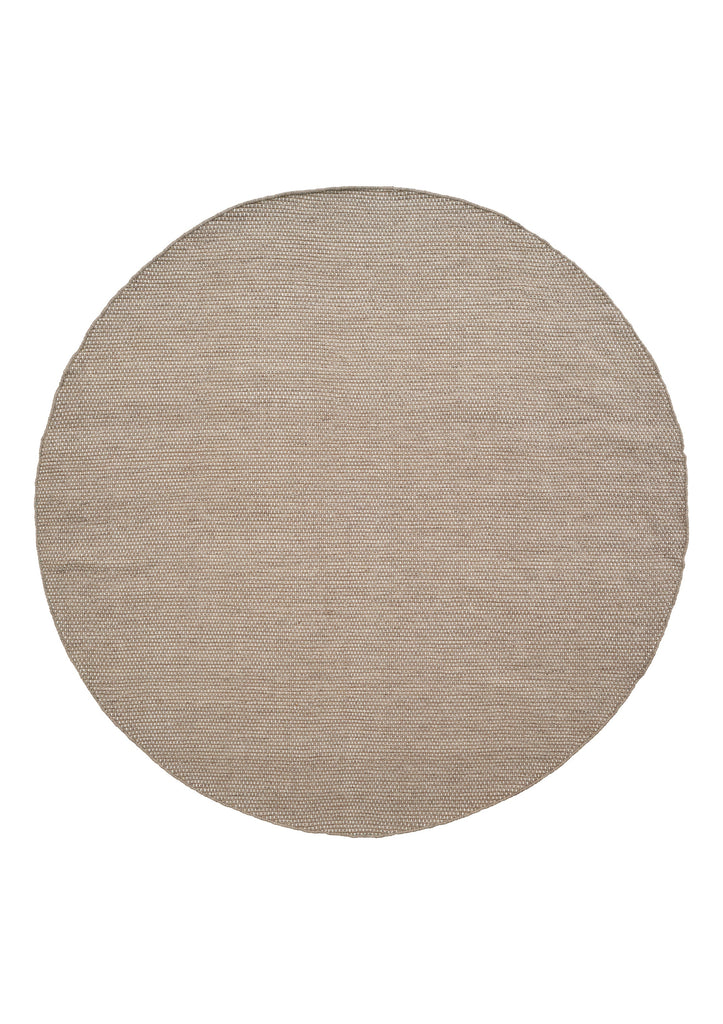 Adonic Mist Earth hand-woven rug – round shape | Linie Design at Bois Blanc Home, Limassol, Cyprus