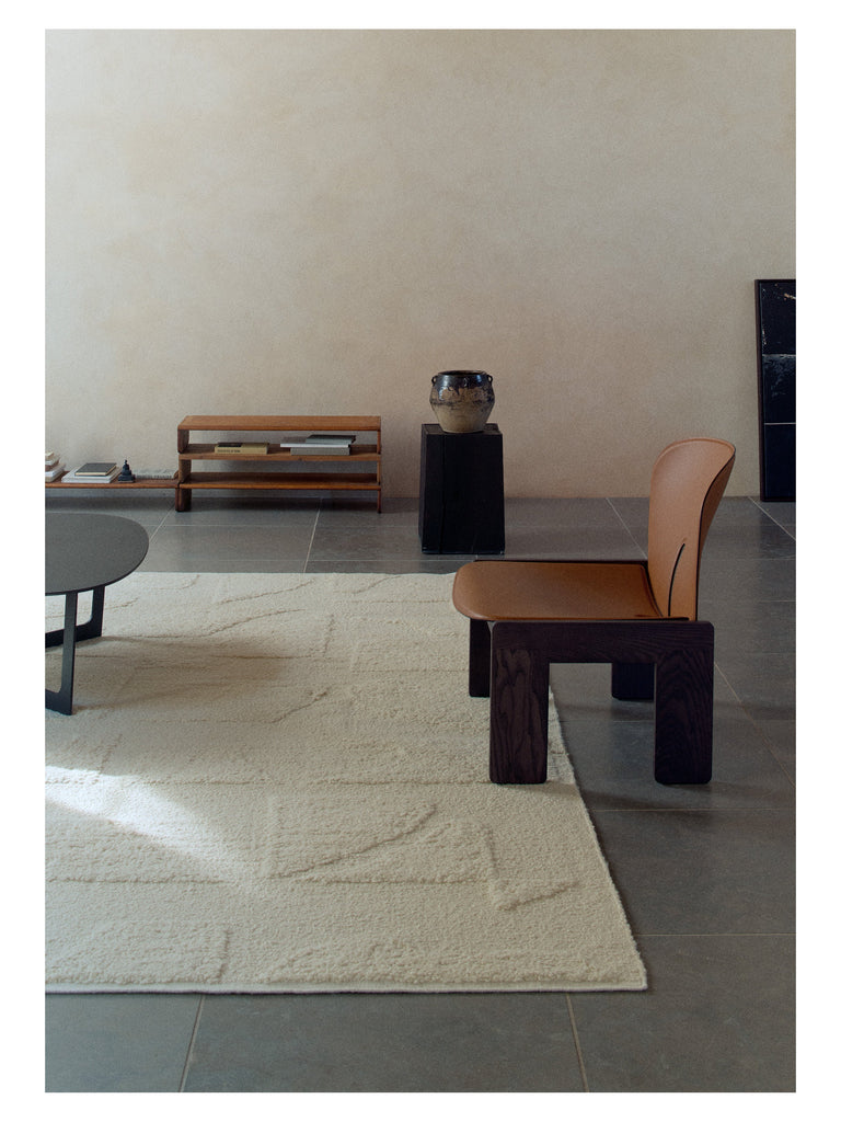 Polar Angels White hand-woven rug – detail 2 | Linie Design at Bois Blanc Home, Limassol, Cyprus