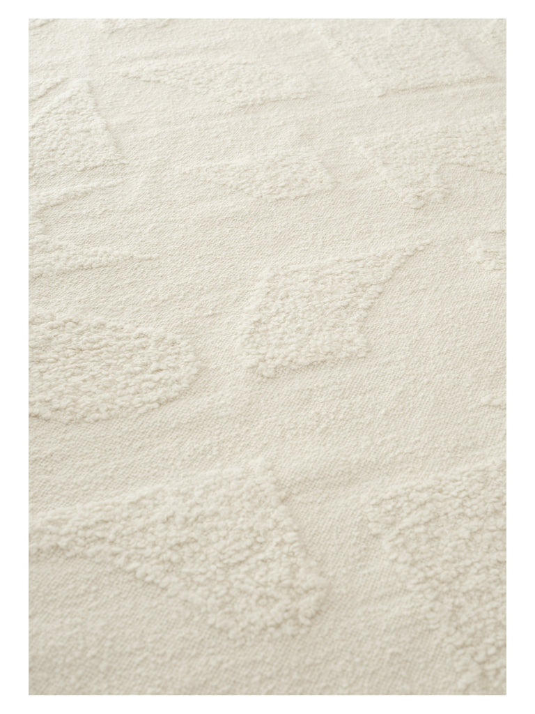 Polar Angels White hand-woven rug – detail 6 | Linie Design at Bois Blanc Home, Limassol, Cyprus