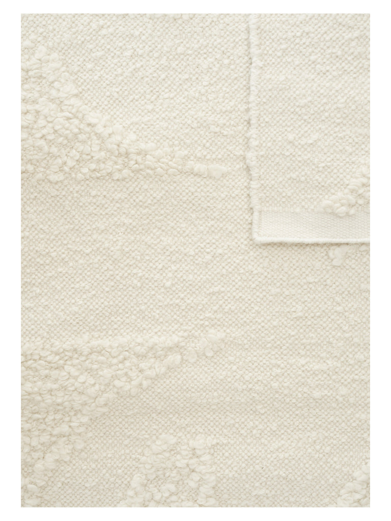 Polar Angels White hand-woven rug – detail 8 | Linie Design at Bois Blanc Home, Limassol, Cyprus