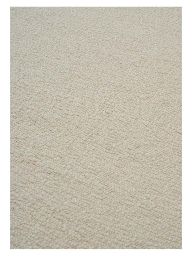 Pebbled Poem White hand-woven rug – detail 3 | Linie Design at Bois Blanc Home, Limassol, Cyprus