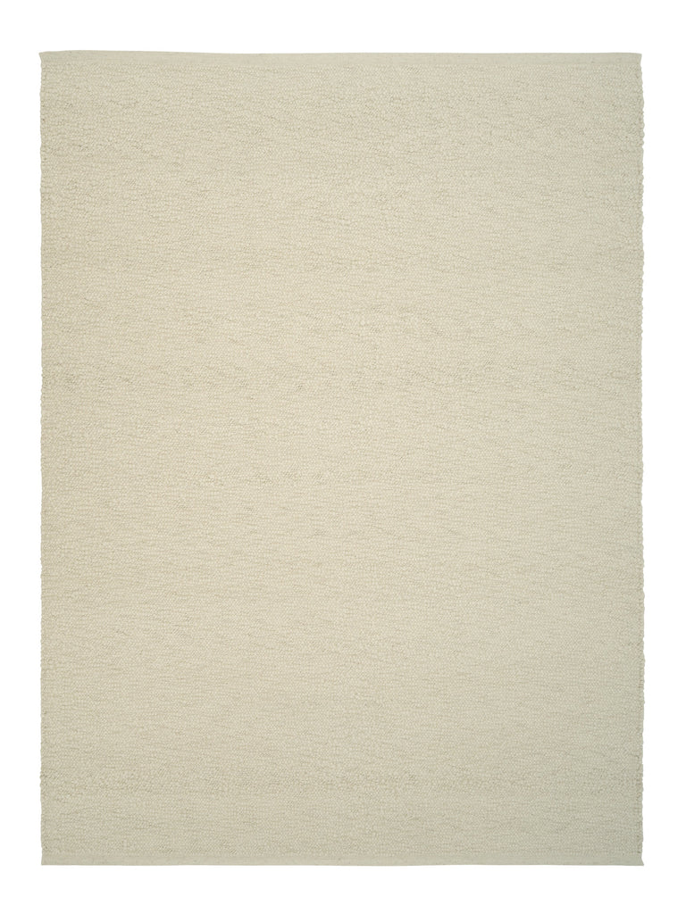 Pebbled Poem White hand-woven rug – product photo | Linie Design at Bois Blanc Home, Limassol, Cyprus
