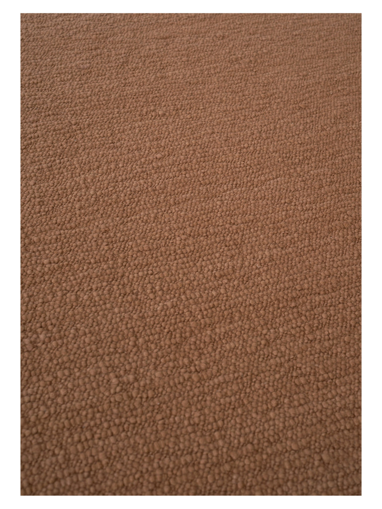 Pebbled Poem Terracotta hand-woven rug | Linie Design at Bois Blanc Home, Limassol, Cyprus