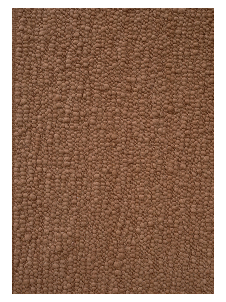 Pebbled Poem Terracotta hand-woven rug – detail 4 | Linie Design at Bois Blanc Home, Limassol, Cyprus