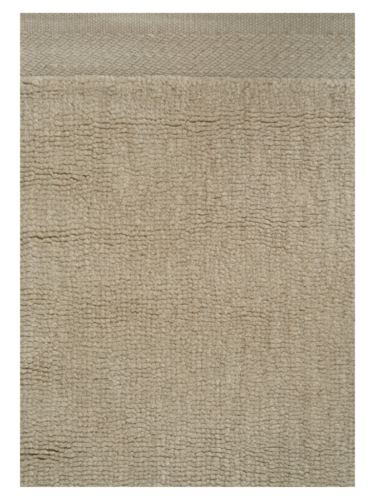 Hushed Frame Beige table-tuft rug – close-up of the texture | Linie Design at Bois Blanc Home, Limassol, Cyprus