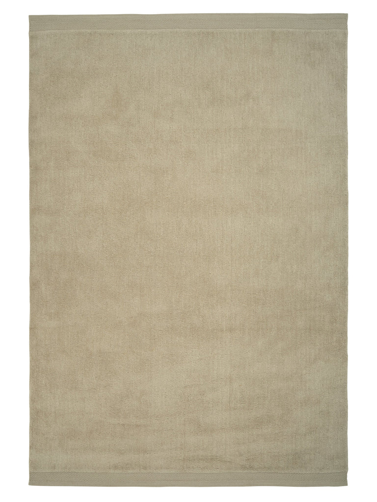 Hushed Frame Beige table-tuft rug – product photo | Linie Design at Bois Blanc Home, Limassol, Cyprus