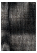 Load image into Gallery viewer, Arbrello Black hand-woven rug – close-up of the texture | Linie Design at Bois Blanc Home, Limassol, Cyprus