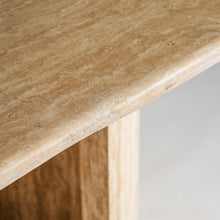 Cargar imagen en el visor de la galería, Travertine Dining Table