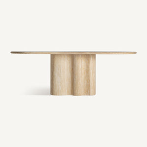 Travertine Dining Table