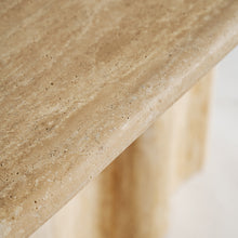 Load image into Gallery viewer, Travertine Dining Table