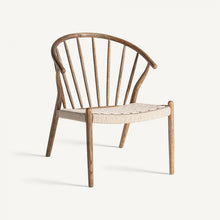 Cargar imagen en el visor de la galería, Oak nordic lounge chair