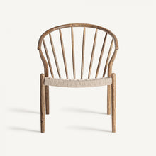 Cargar imagen en el visor de la galería, Oak nordic lounge chair