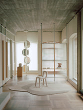 Carica l'immagine nel visualizzatore di Gallery, Optical Web Camel hand-knotted rug | Linie Design at Bois Blanc Home, Limassol, Cyprus
