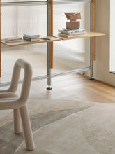 Carica l'immagine nel visualizzatore di Gallery, Optical Web Camel hand-knotted rug – detail 5 | Linie Design at Bois Blanc Home, Limassol, Cyprus