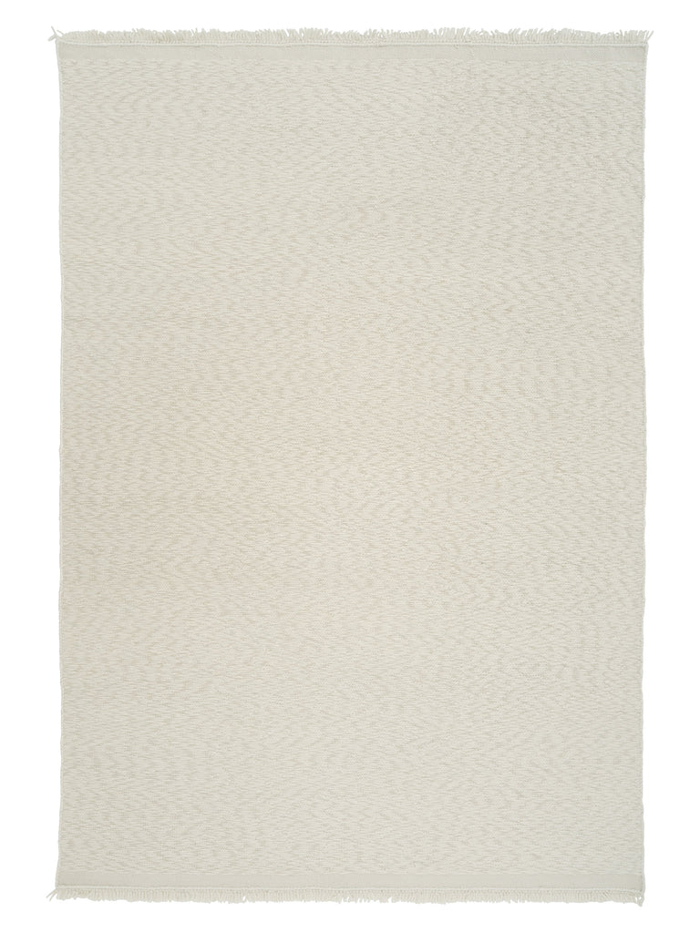 Blonde Maze White hand-knotted sumac rug – product photo | Linie Design at Bois Blanc Home, Limassol, Cyprus