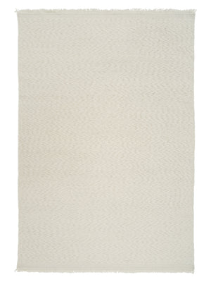 Blonde Maze White hand-knotted sumac rug – product photo | Linie Design at Bois Blanc Home, Limassol, Cyprus