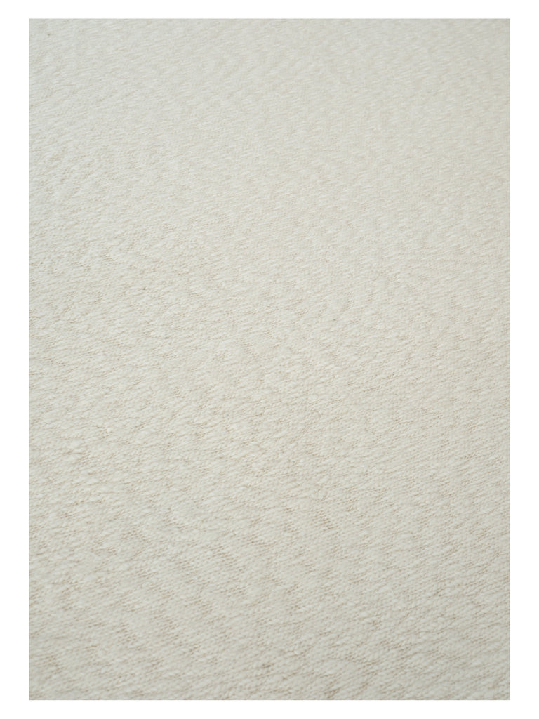 Blonde Maze White hand-knotted sumac rug – close-up of the texture | Linie Design at Bois Blanc Home, Limassol, Cyprus