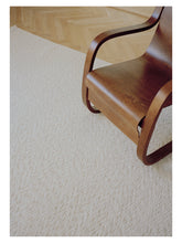 Laden Sie das Bild in den Galerie-Viewer, Blonde Maze White hand-knotted sumac rug – styled in a living room | Linie Design at Bois Blanc Home, Limassol, Cyprus