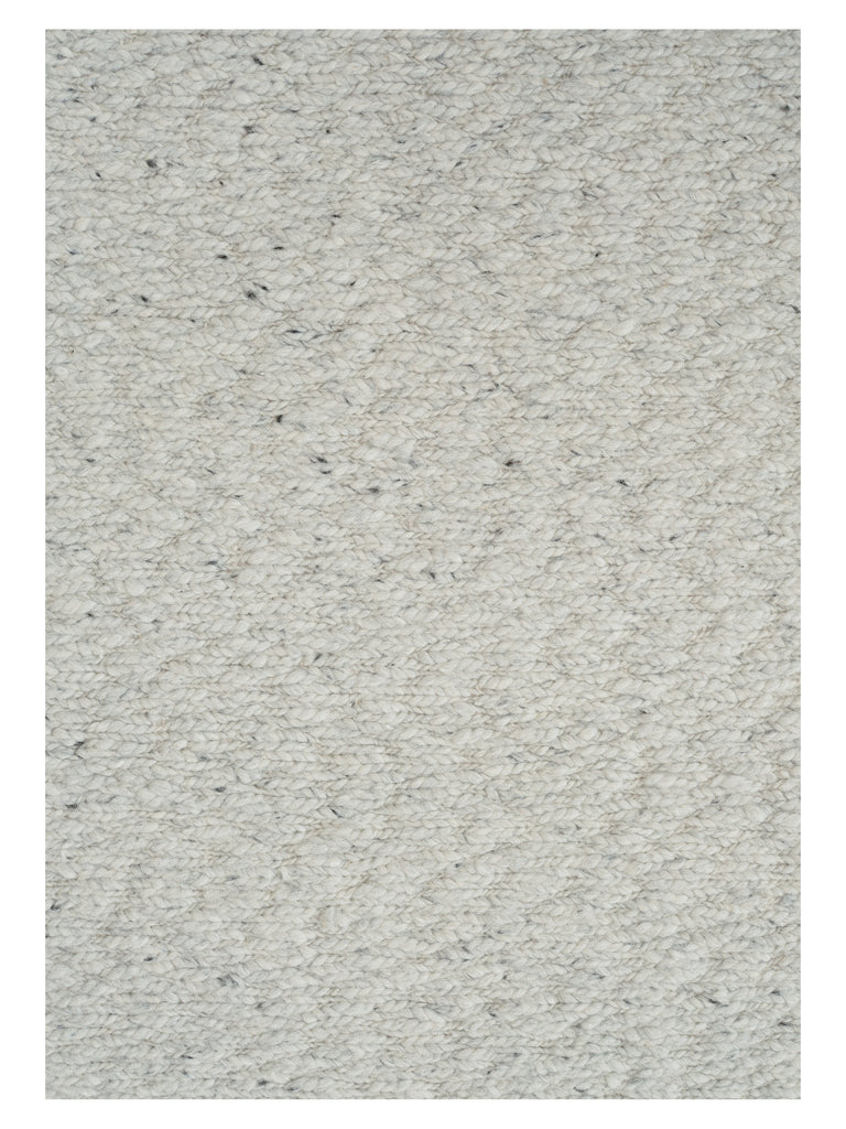Blonde Maze Grey hand-knotted sumac rug – close-up of the texture | Linie Design at Bois Blanc Home, Limassol, Cyprus