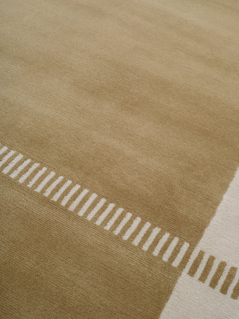 Kimex Ochre hand-knotted rug – detail 5 | Linie Design at Bois Blanc Home, Limassol, Cyprus