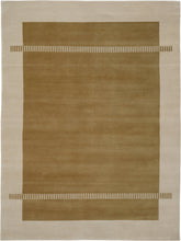 Carica l'immagine nel visualizzatore di Gallery, Kimex Ochre hand-knotted rug – product photo | Linie Design at Bois Blanc Home, Limassol, Cyprus