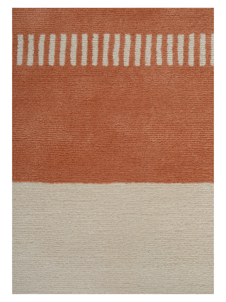 Kimex Orange hand-knotted rug – detail 4 | Linie Design at Bois Blanc Home, Limassol, Cyprus