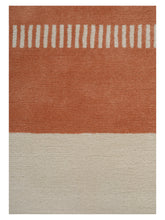 Carica l'immagine nel visualizzatore di Gallery, Kimex Orange hand-knotted rug – detail 4 | Linie Design at Bois Blanc Home, Limassol, Cyprus