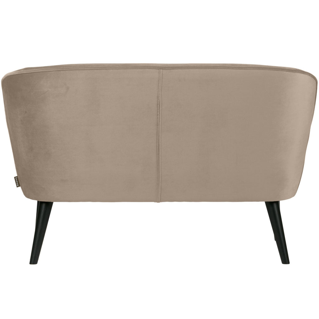 SARA SMALL SOFA VELVET KHAKI
