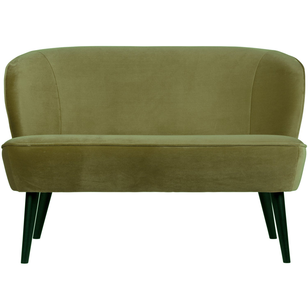 SARA SMALL SOFA VELVET ARMY