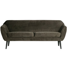 Load image into Gallery viewer, ROCCO SOFA 187 CM VELVET WARM GREEN