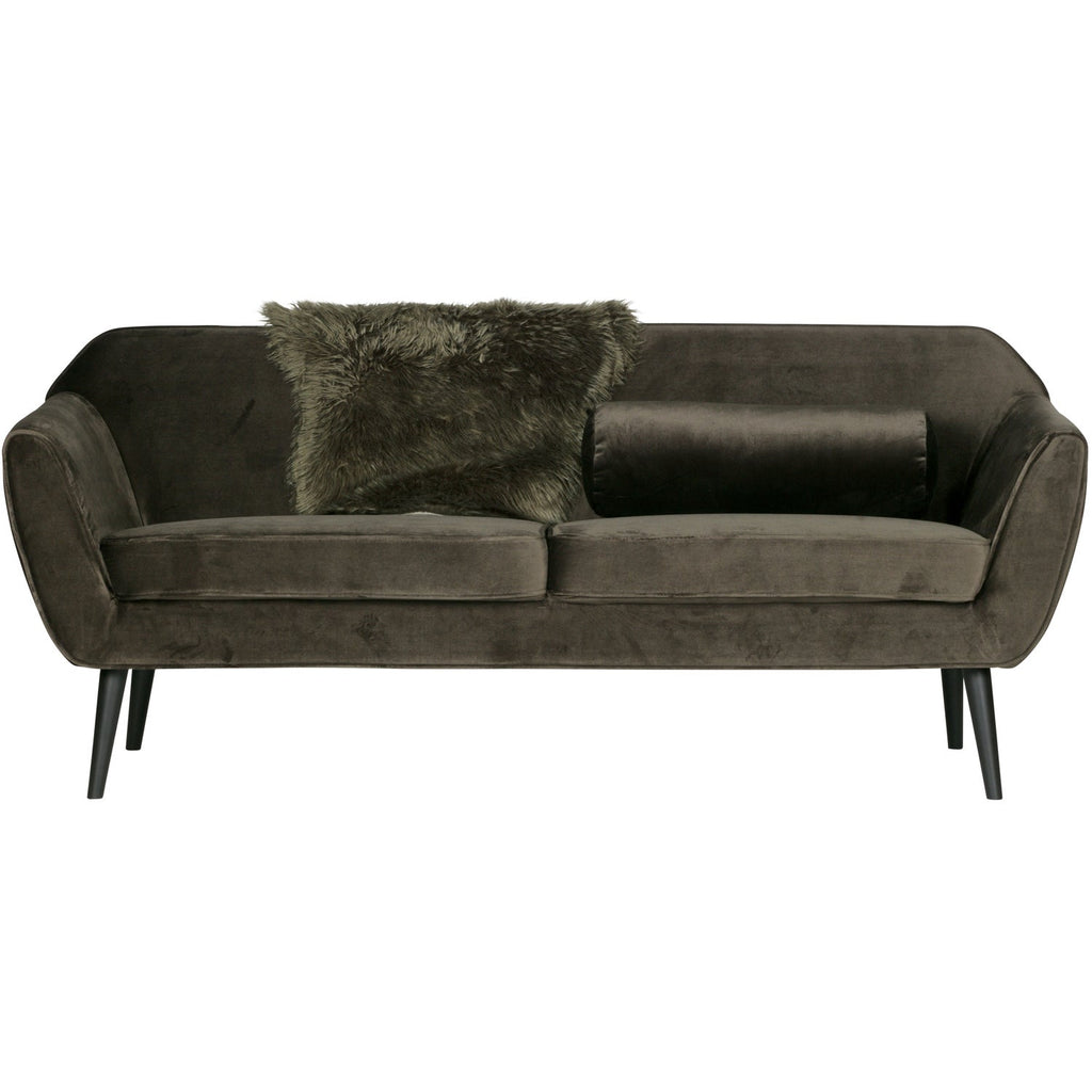 ROCCO SOFA 187 CM VELVET WARM GREEN
