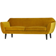 Load image into Gallery viewer, ROCCO SOFA 187 CM VELVET OCHRE YELLOW