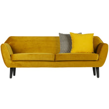 Load image into Gallery viewer, ROCCO SOFA 187 CM VELVET OCHRE YELLOW
