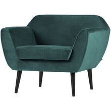 Laden Sie das Bild in den Galerie-Viewer, ROCCO ARMCHAIR VELVET TEAL
