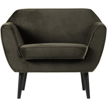Charger l'image dans la galerie, ROCCO ARMCHAIR VELVET WARM GREEN