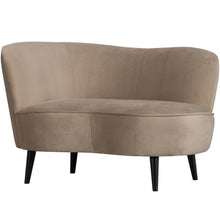 Laden Sie das Bild in den Galerie-Viewer, SARA LOUNGE ARMCHAIR LEFT VELVET KHAKI