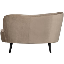 Laden Sie das Bild in den Galerie-Viewer, SARA LOUNGE ARMCHAIR LEFT VELVET KHAKI