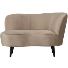 Laden Sie das Bild in den Galerie-Viewer, SARA LOUNGE ARMCHAIR RIGHT VELVET KHAKI