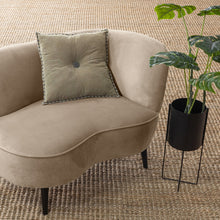 Laden Sie das Bild in den Galerie-Viewer, SARA LOUNGE ARMCHAIR RIGHT VELVET KHAKI