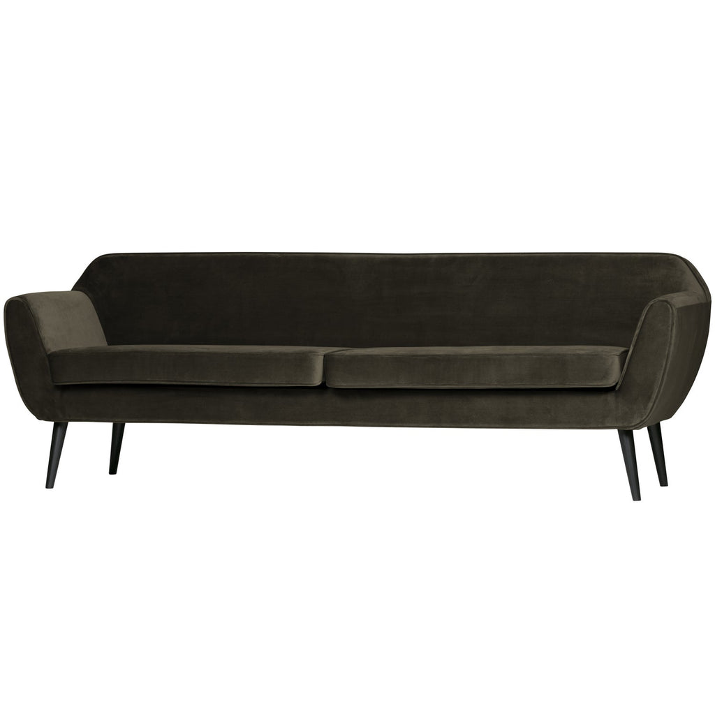 ROCCO XL SOFA 230 CM VELVET WARM GREEN