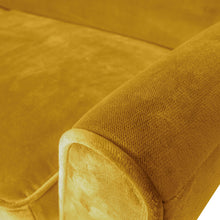 Load image into Gallery viewer, ROCCO XL SOFA 230 CM VELVET OCHRE YELLOW