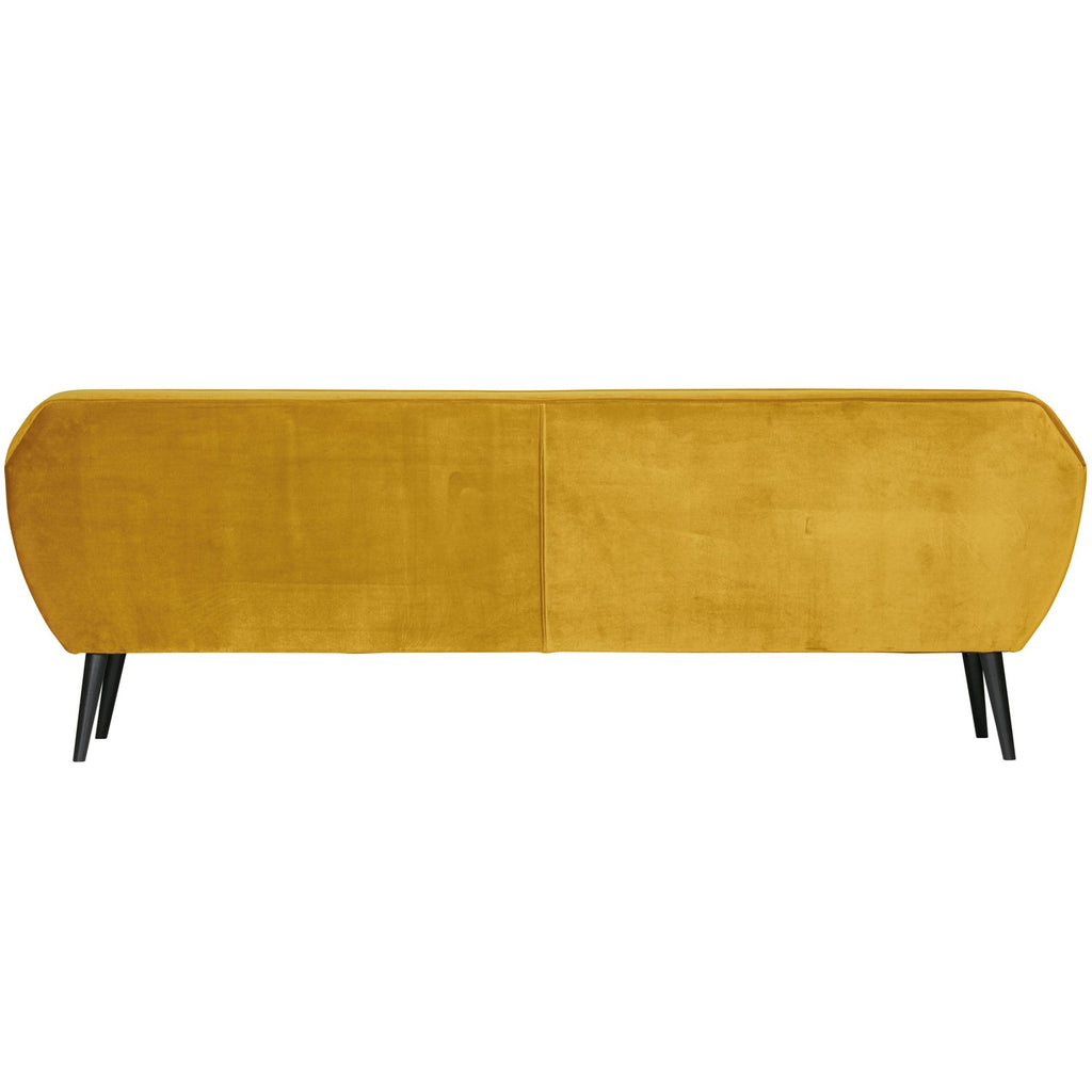 ROCCO XL SOFA 230 CM VELVET OCHRE YELLOW