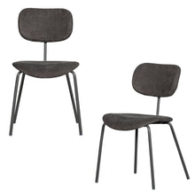 Cargar imagen en el visor de la galería, LINK DINING CHAIR BROWN/GREY