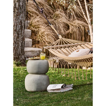 Load image into Gallery viewer, ODA SIDE TABLE CONCRETE LOOK GREEN/GREY